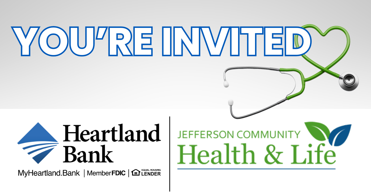 Jefferson Community Health & Life and Heartland Bank partner to